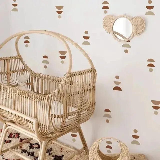 Abstract Shapes Wall Stickers - Modern Boho Room Decor - Easy do Wall do