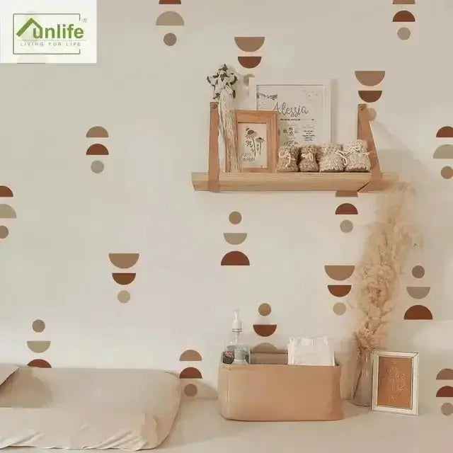 Abstract Shapes Wall Stickers - Modern Boho Room Decor - Easy do Wall do