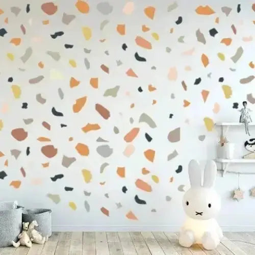 Abstract Terrazzo Wall Stickers for Modern Spaces - Easy do Wall do