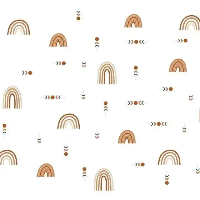 Boho Rainbow Wall Stickers for Trendy Spaces - Easy do Wall do