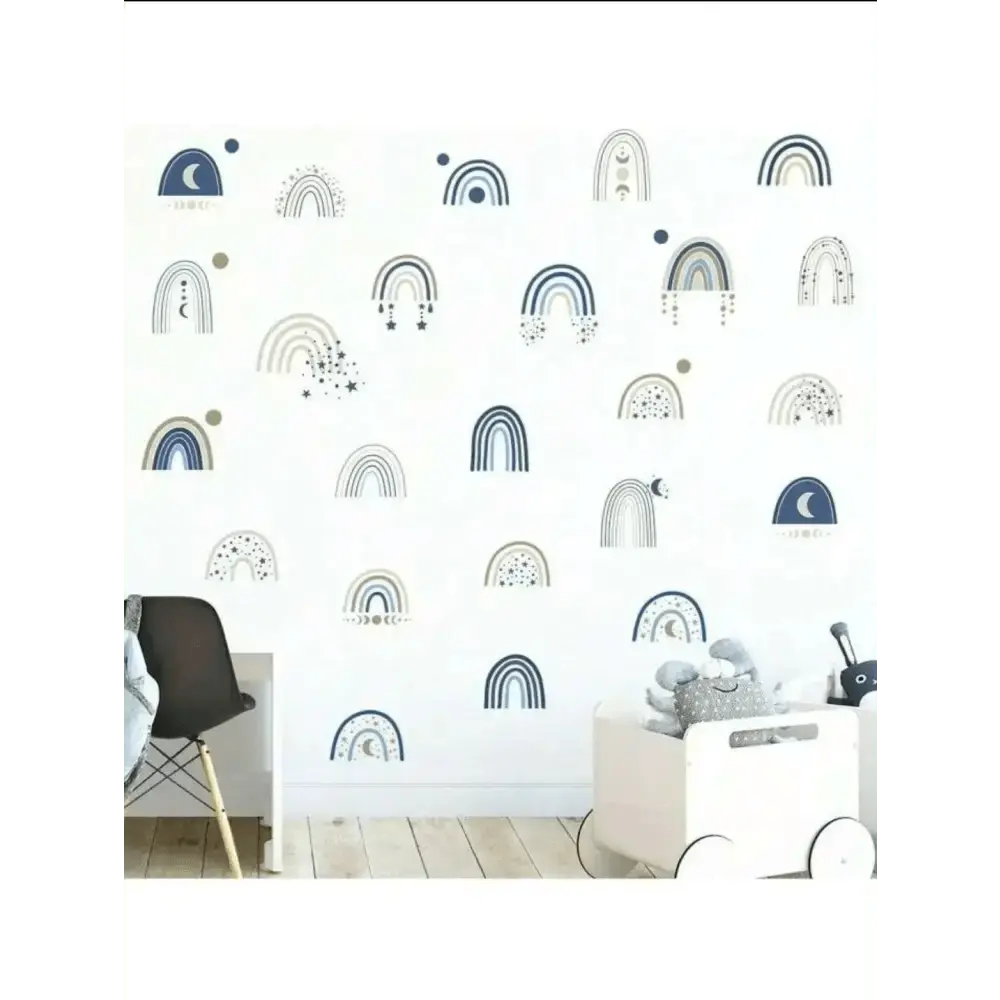 Celestial Rainbow Wall Sticker Set for Magical Spaces - Easy do Wall do