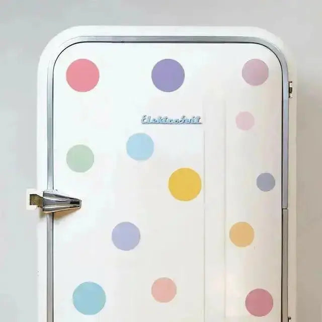 Colorful Polka Dot Wall Stickers - Fun and Vibrant Decor - Easy do Wall do