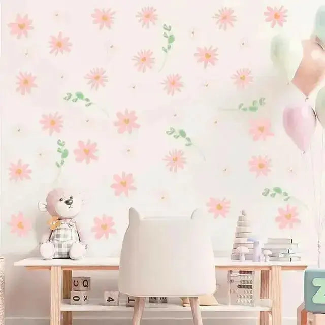 Daisy Flower Wall Stickers for Elegant Spaces - Easy do Wall do
