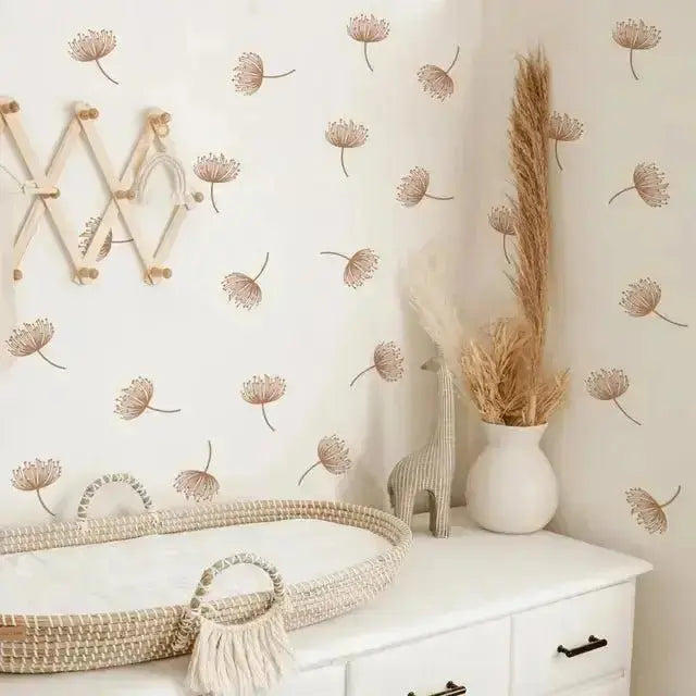 Dandelion Wallpaper Stickers for Elegant Spaces - Easy do Wall do