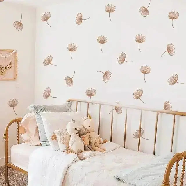 Dandelion Wallpaper Stickers for Elegant Spaces - Easy do Wall do