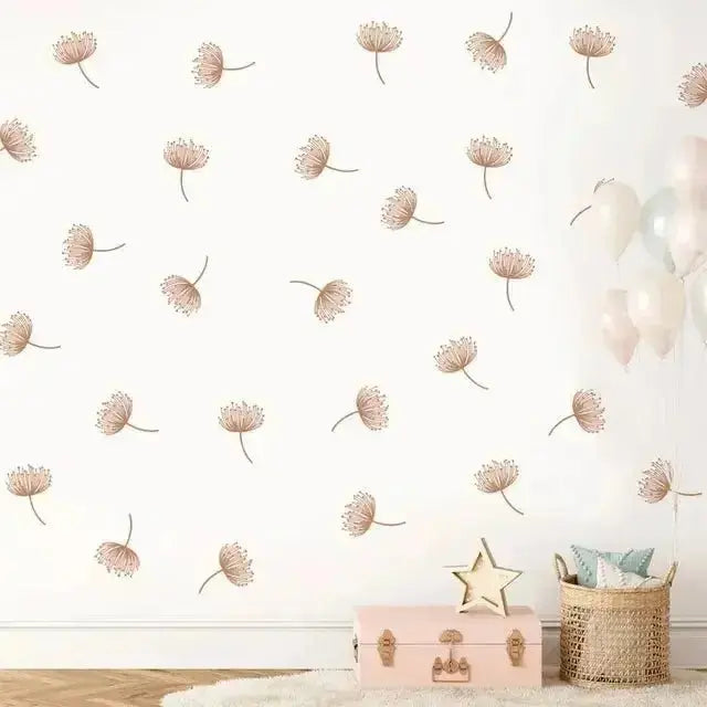 Dandelion Wallpaper Stickers for Elegant Spaces - Easy do Wall do