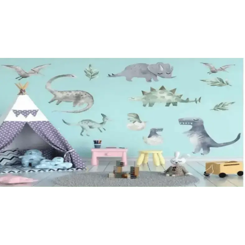 Dinosaur Wall Sticker - Fun and Educational Kids' Room Decor - Easy do Wall do