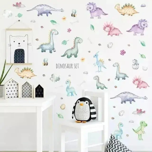 Dinosaur Wall Stickers for Boys Room - Easy do Wall do