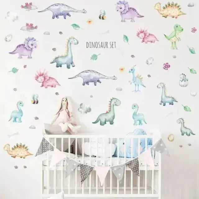 Dinosaur Wall Stickers for Boys Room - Easy do Wall do