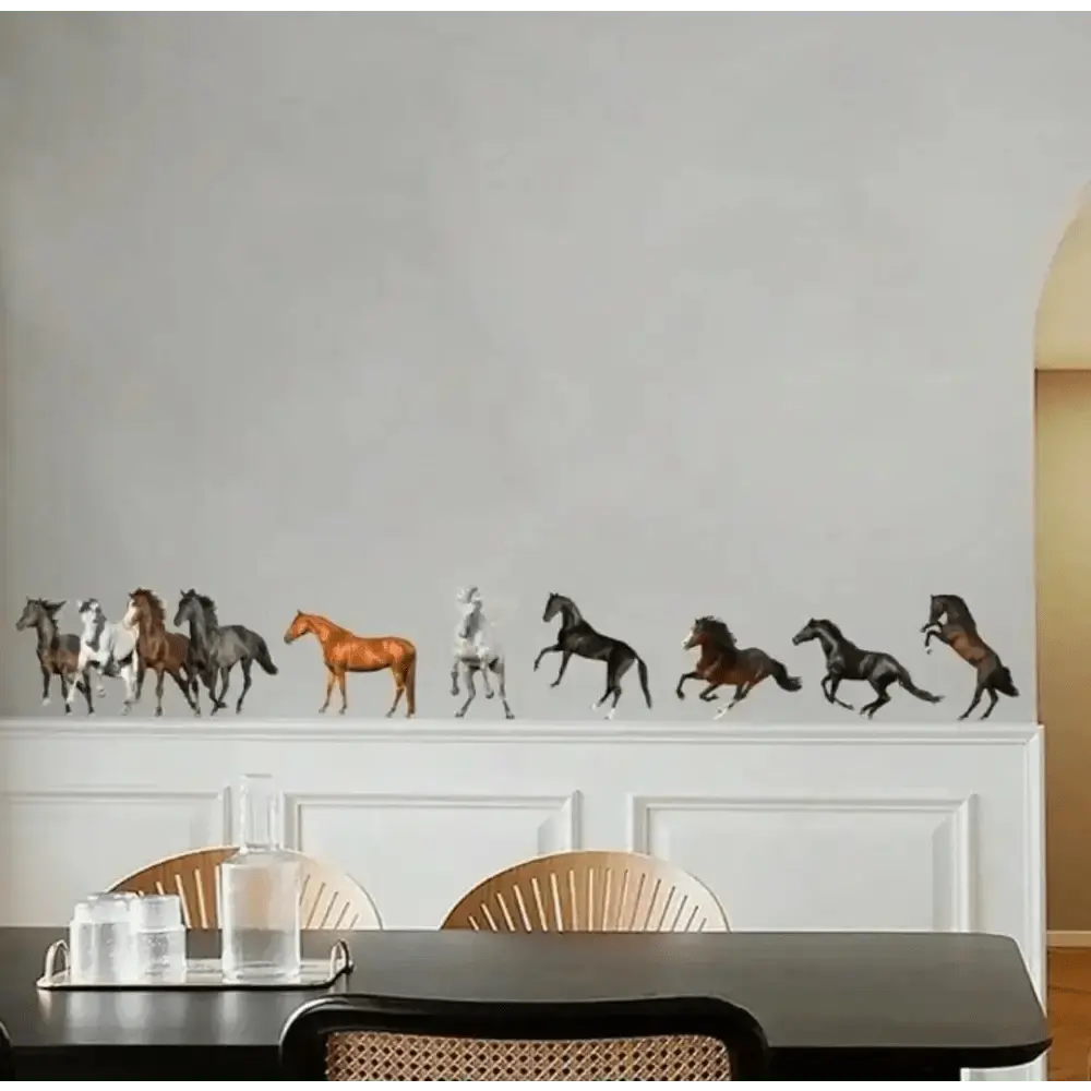 Elegant Horse Wall Stickers for Stylish Home Decor - Easy do Wall do