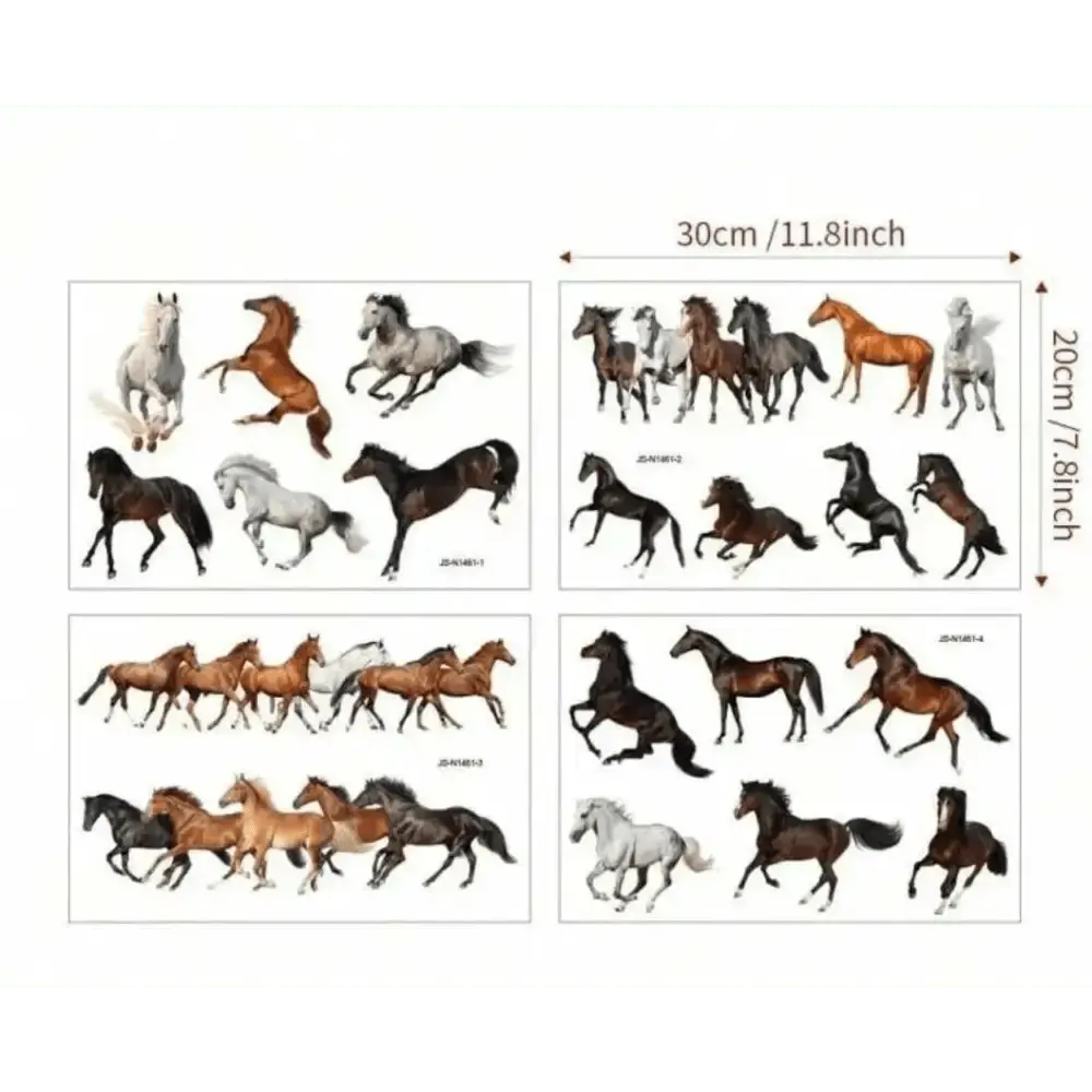Elegant Horse Wall Stickers for Stylish Home Decor - Easy do Wall do
