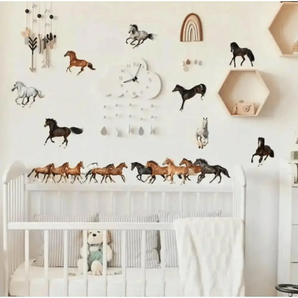 Elegant Horse Wall Stickers for Stylish Home Decor - Easy do Wall do