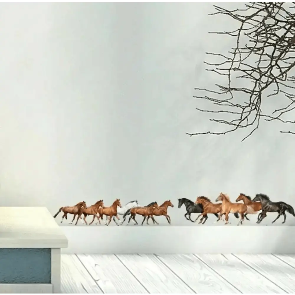 Elegant Horse Wall Stickers for Stylish Home Decor - Easy do Wall do