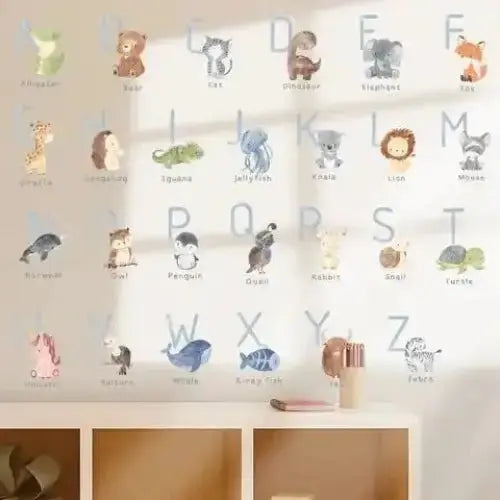 English Letter Wall Stickers - Fun and Educational Decor - Easy do Wall do