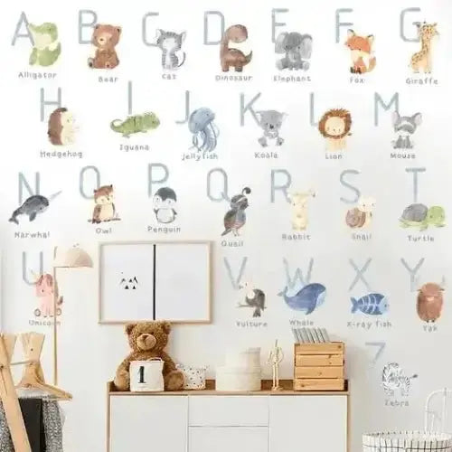 English Letter Wall Stickers - Fun and Educational Decor - Easy do Wall do