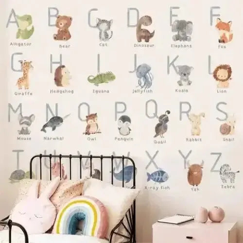 English Letter Wall Stickers - Fun and Educational Decor - Easy do Wall do