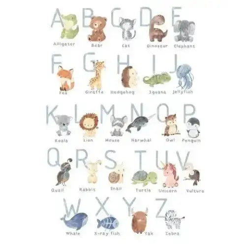 English Letter Wall Stickers - Fun and Educational Decor - Easy do Wall do