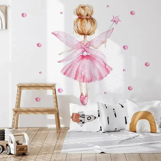 Fairy Ballerina Wall Stickers for Kids' Room - Easy do Wall do