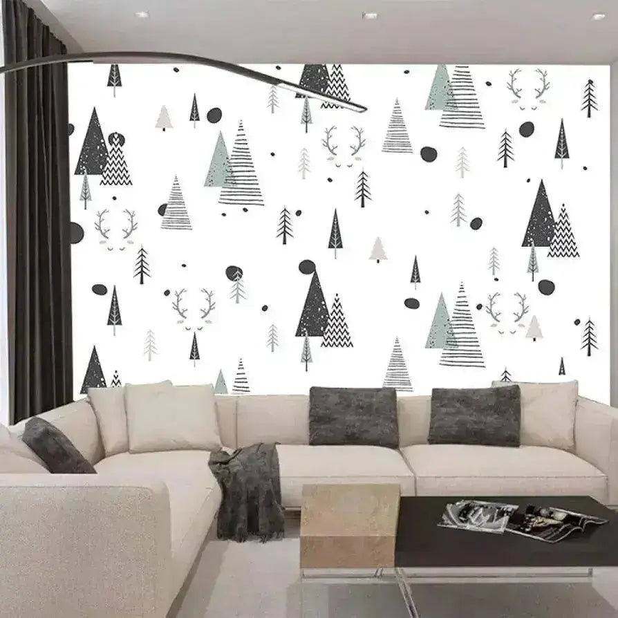 Forest Adventure Wall Mural for Kids' Rooms - Easy do Wall do