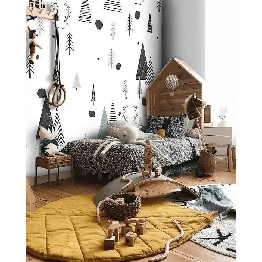 Forest Adventure Wall Mural for Kids' Rooms - Easy do Wall do