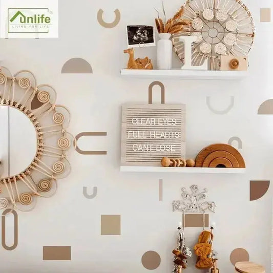 Geometric Shapes Wall Stickers for Modern Spaces - Easy do Wall do