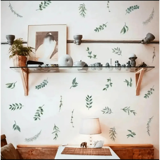 Green Leaves wall stickers - Easy do Wall do