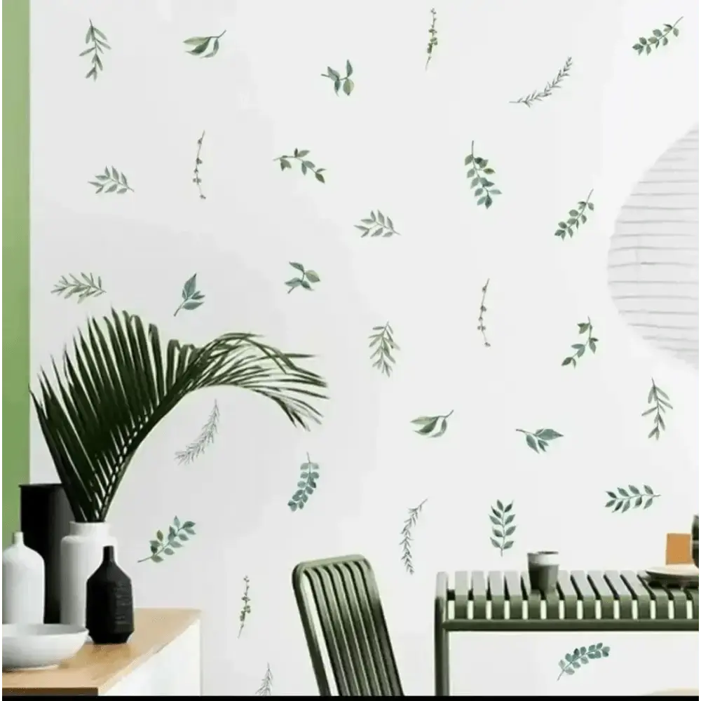 Green Leaves wall stickers - Easy do Wall do