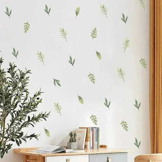 Green Leaves Wall Stickers for Nature - Inspired Spaces - Easy do Wall do