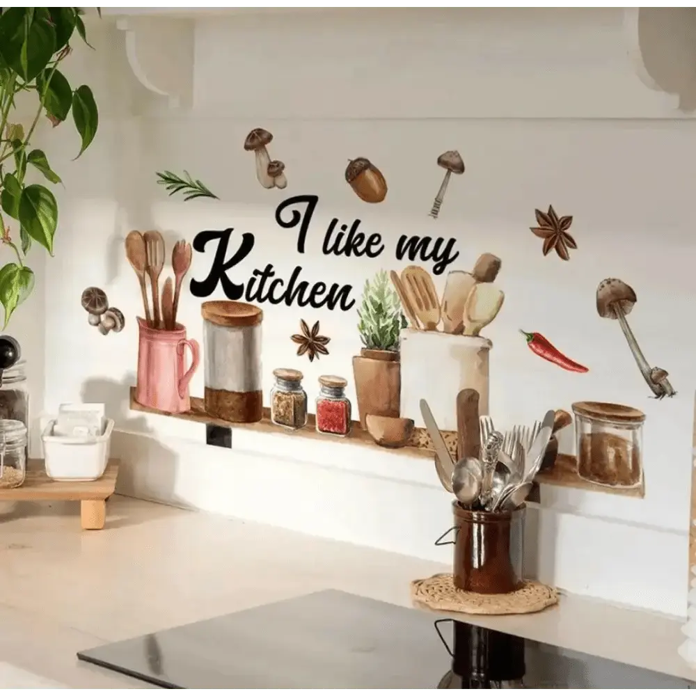 I Like My Kitchen Wall Stickers for Kitchen Spaces - Easy do Wall do