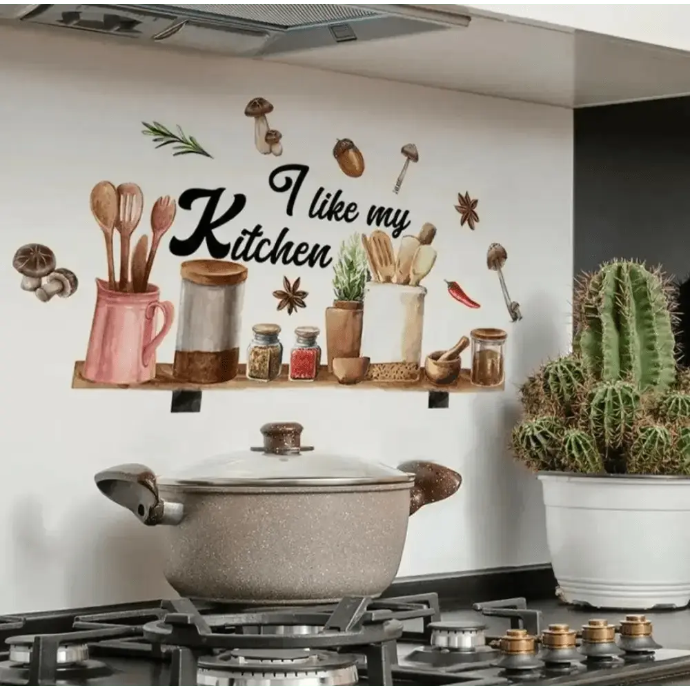 I Like My Kitchen Wall Stickers for Kitchen Spaces - Easy do Wall do