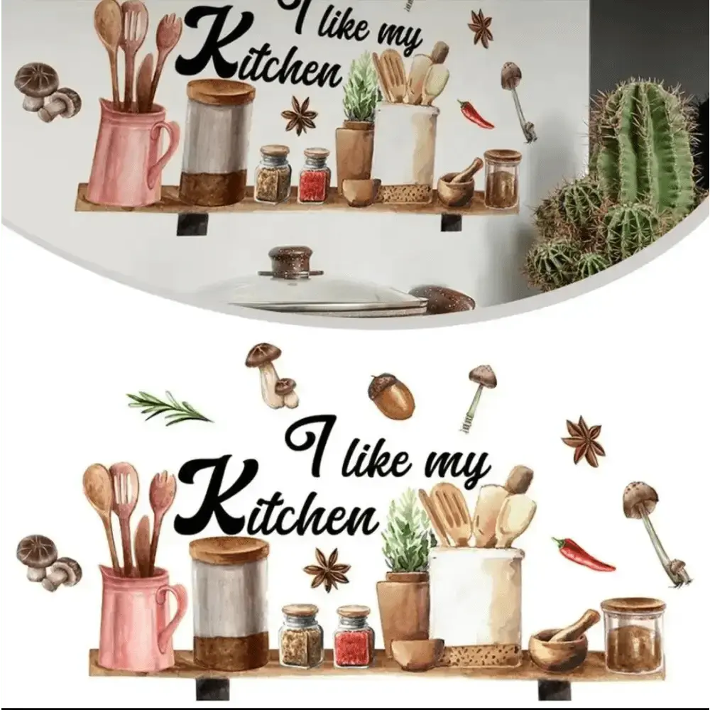 I Like My Kitchen Wall Stickers for Kitchen Spaces - Easy do Wall do