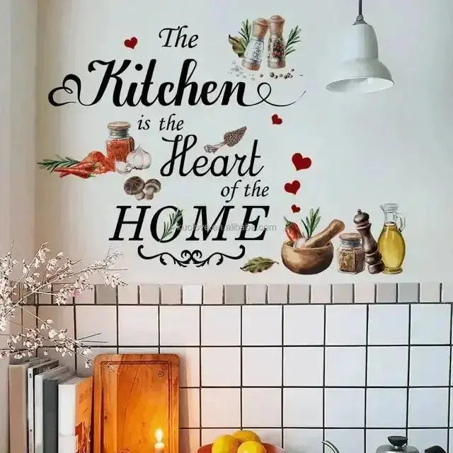 Kitchen Wall Sticker - Heart of the Home - Easy do Wall do