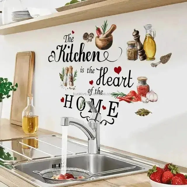 Kitchen Wall Sticker - Heart of the Home - Easy do Wall do