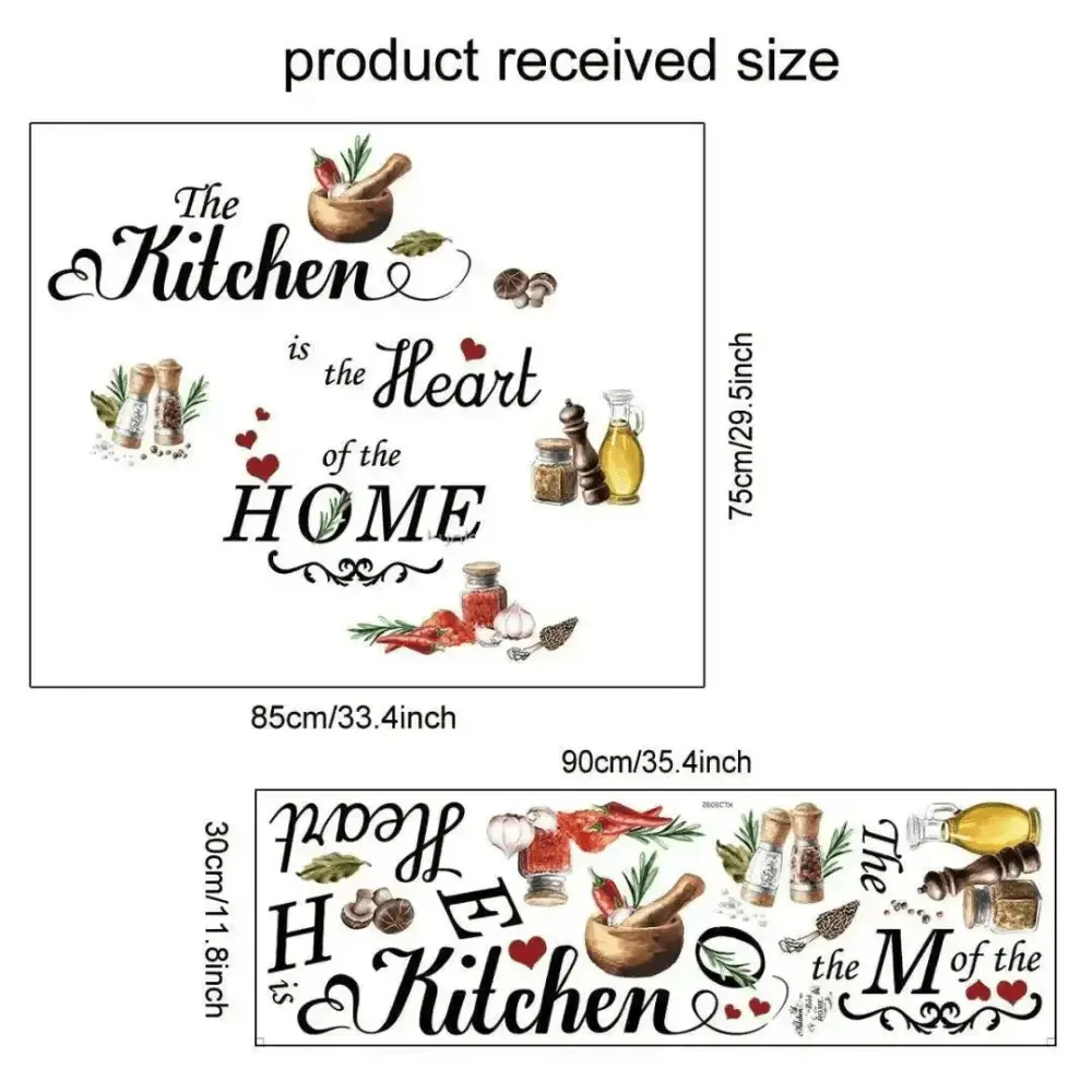 Kitchen Wall Sticker - Heart of the Home - Easy do Wall do