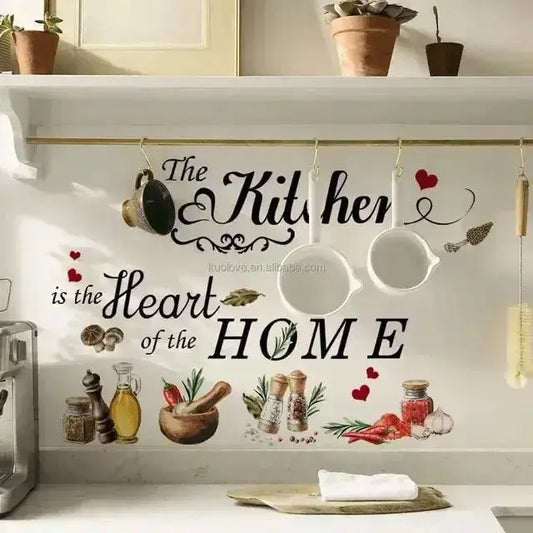 Kitchen Wall Sticker - Heart of the Home - Easy do Wall do