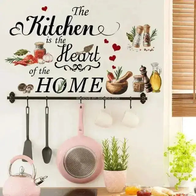 Kitchen Wall Sticker - Heart of the Home - Easy do Wall do
