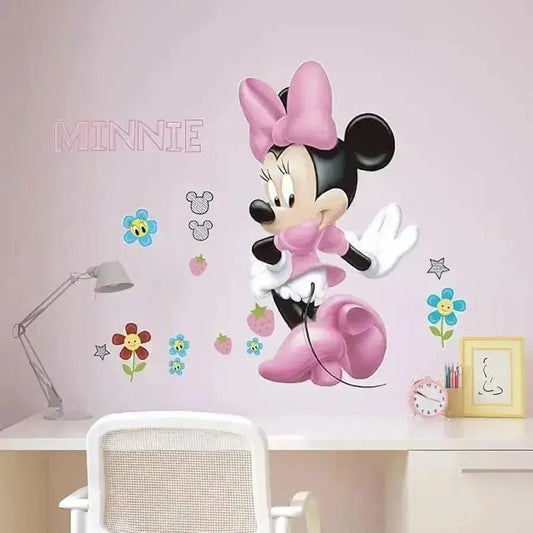 Minnie Mouse Wall Sticker for Kids' Rooms - Easy do Wall do