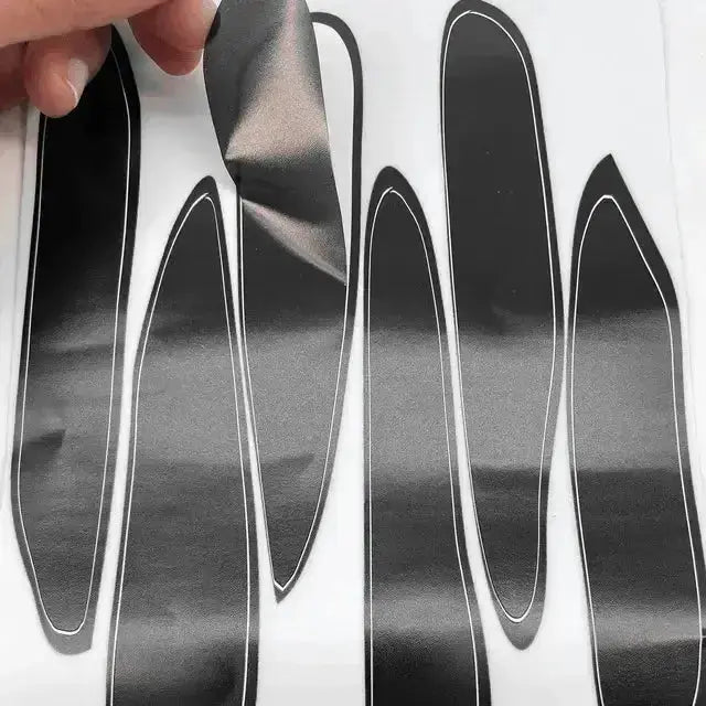 Modern Shapes Wall Stickers - Black Abstract Design - Easy do Wall do