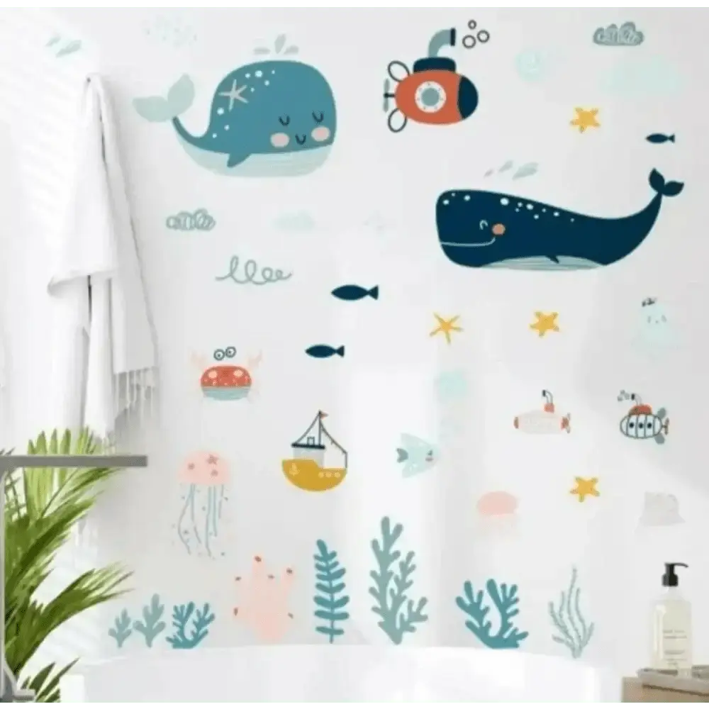 Ocean Adventure Wall Stickers for Kids room - Easy do Wall do