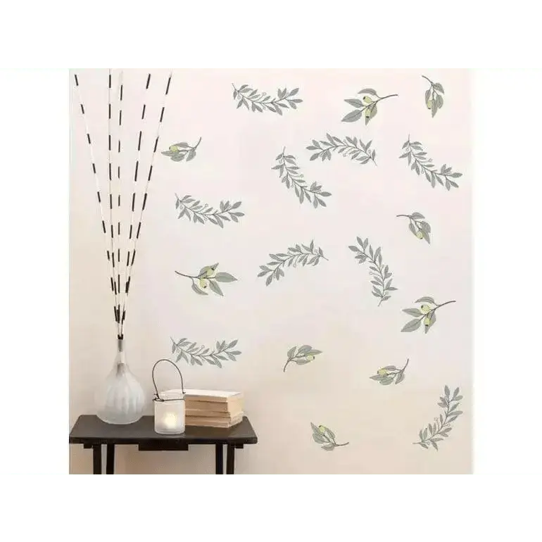 Olive Branch Wall Sticker Set for Timeless Interiors - Easy do Wall do