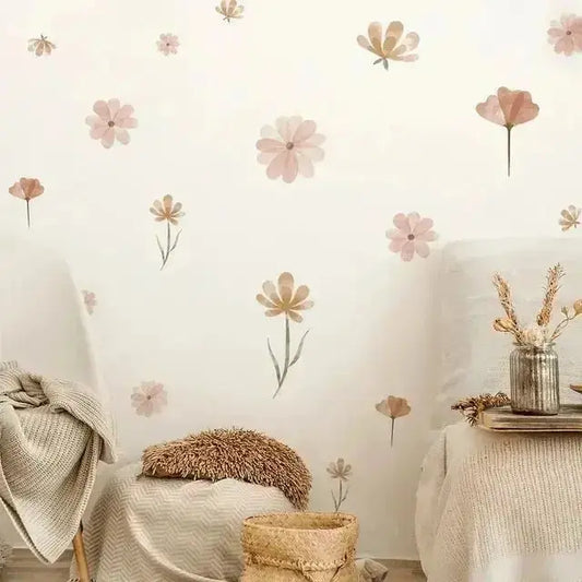 Pastel Floral Wall Stickers for Elegant Wall Decor in Lebanon - Easy do Wall do