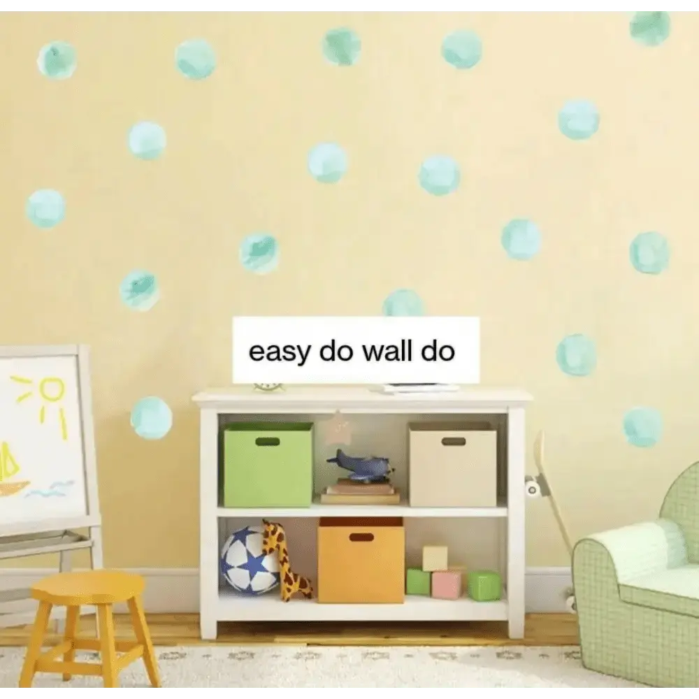 Polka Dot Wall Decals - Fun Decor for Kids’ Rooms and Nurseries - Easy do Wall do