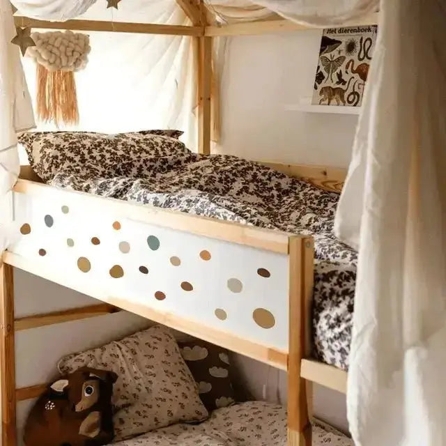 Polka Dots Wall Stickers - Modern Earth Tone Decor - Easy do Wall do