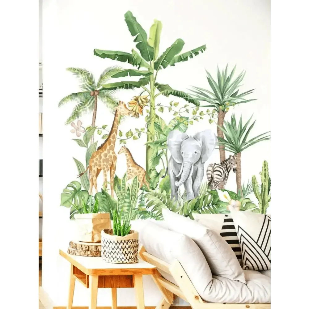 Safari Adventure Wall Sticker Set for Kids - Easy do Wall do
