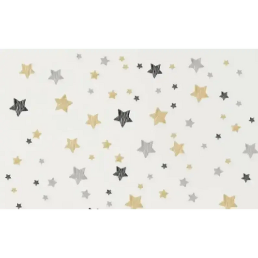 Sdrawing Black Grey Stars - Easy do Wall do