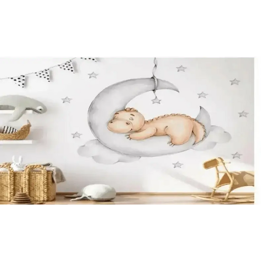 Sleeping Dino Wall Stickers - Easy do Wall do