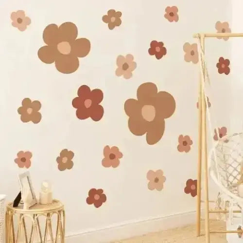 Small Fresh Flower Wall Stickers - Elegant and Natural Decor - Easy do Wall do