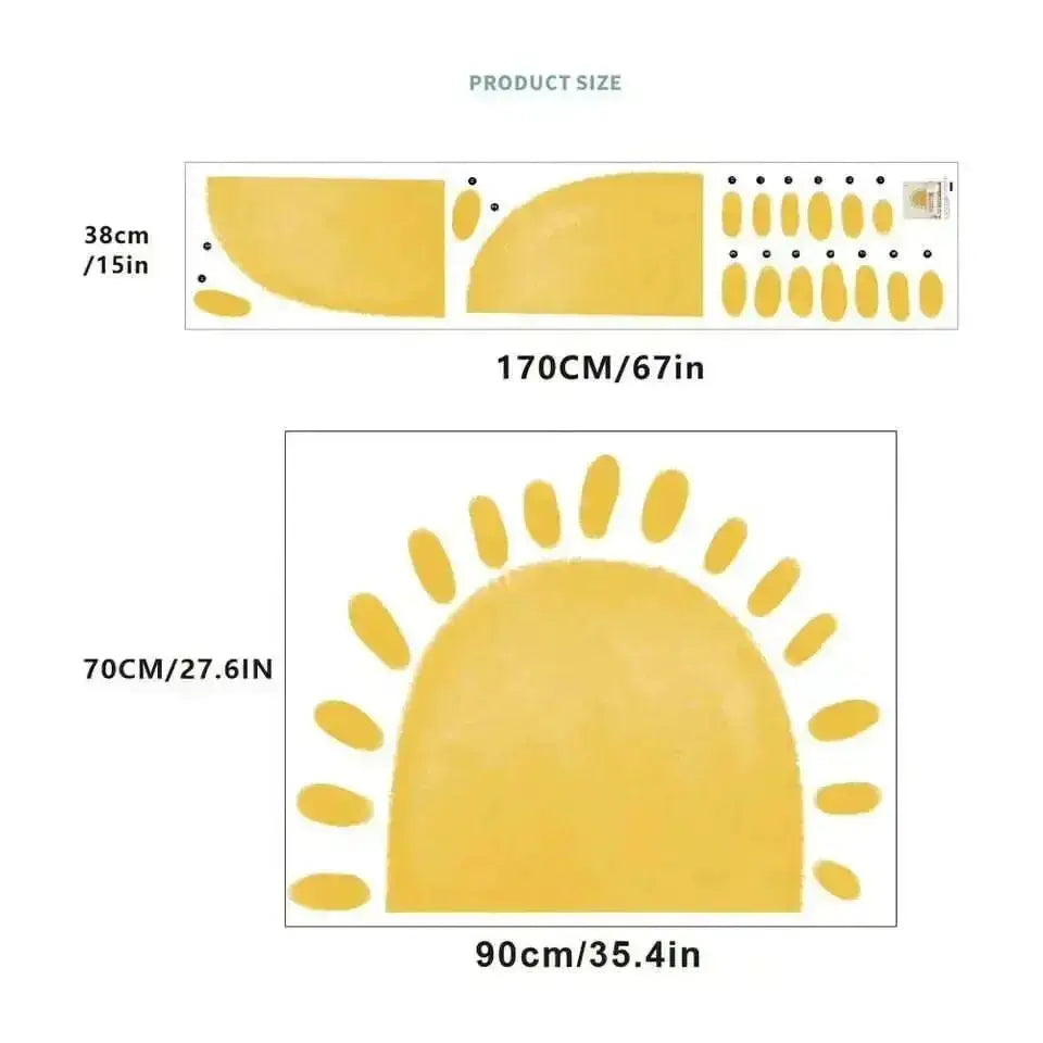 Sunrise Wall Stickers for Nurseries and Kids' Rooms - Easy do Wall do