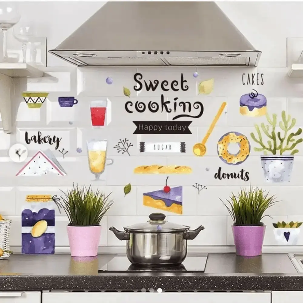 Sweet Baking Wall Sticker Set for Kitchen Decor - Easy do Wall do