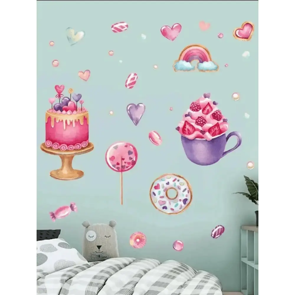 Sweet Treats Wall Sticker Set for Fun Spaces - Easy do Wall do